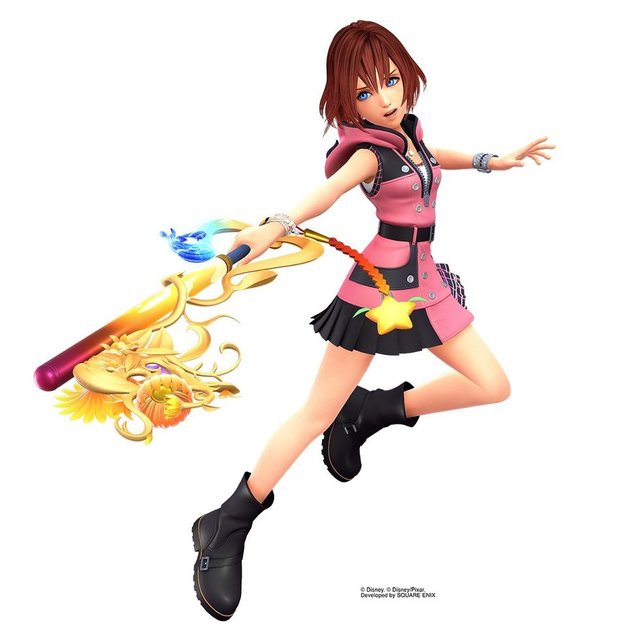 【キングダムハーツ3】カイリちゃんの戦う姿エロ可愛.