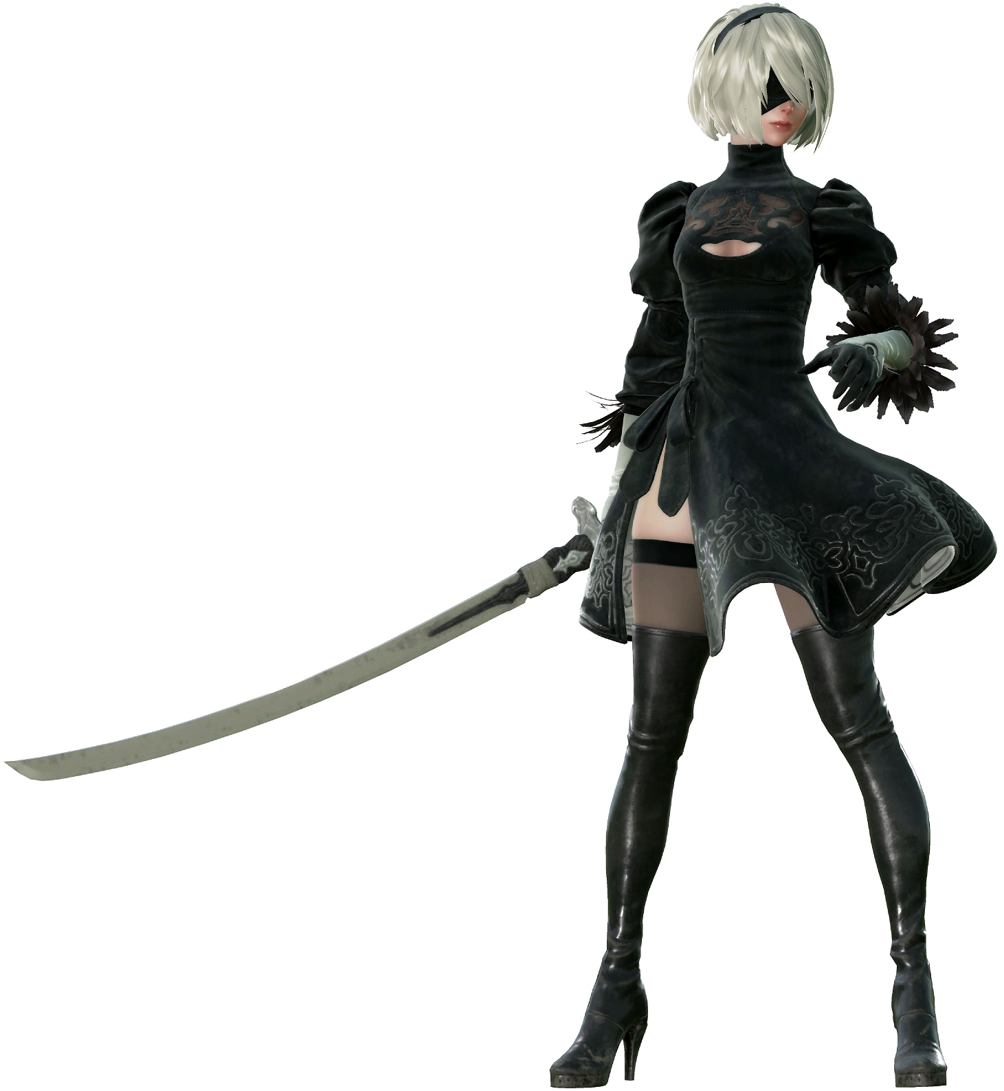 ニーアオートマタ 2b ちゃんが実写化 画像あり 爆newゲーム速報