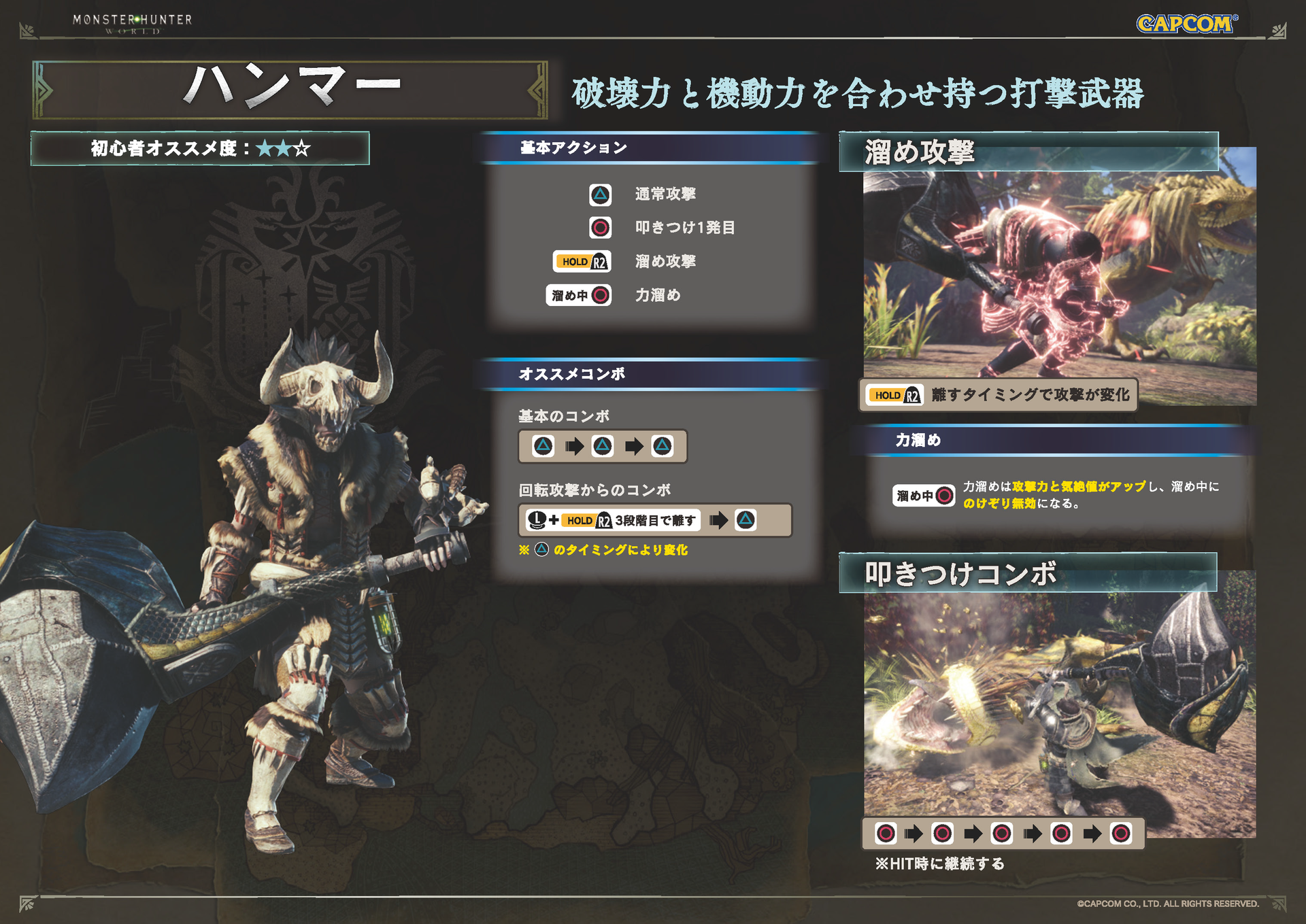 最も欲しかった Mhw ハンマー スキル ただのゲームの写真