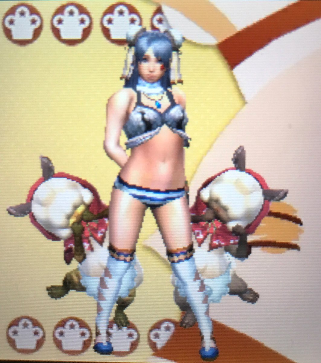 Mhxx 防具合成で エロ可愛い女キャラ 作ってみた Part2 画像あり 爆newゲーム速報