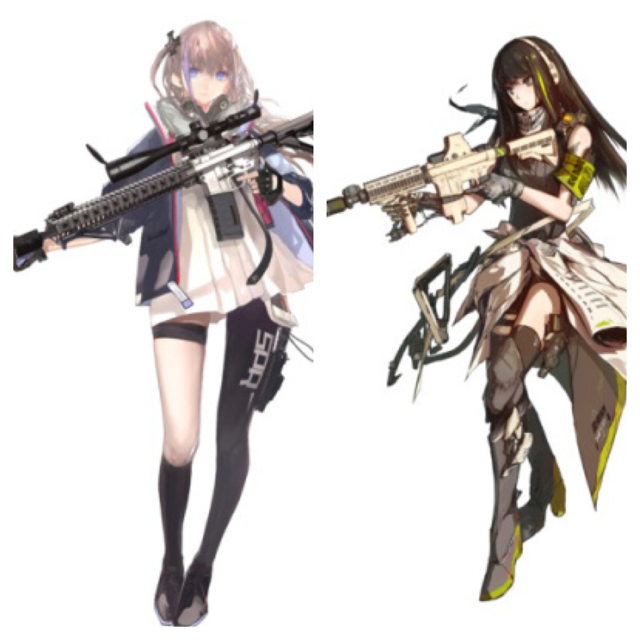 ドルフロ Ar 15とm4a1の性能はどう 可愛いから育ててみたい 爆newゲーム速報