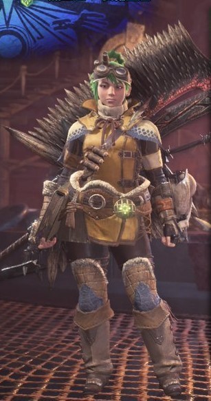 Mhw 受付嬢装備 シーカー の腰に キノコ大好き がついてるのはどういう事なんですかね 爆newゲーム速報